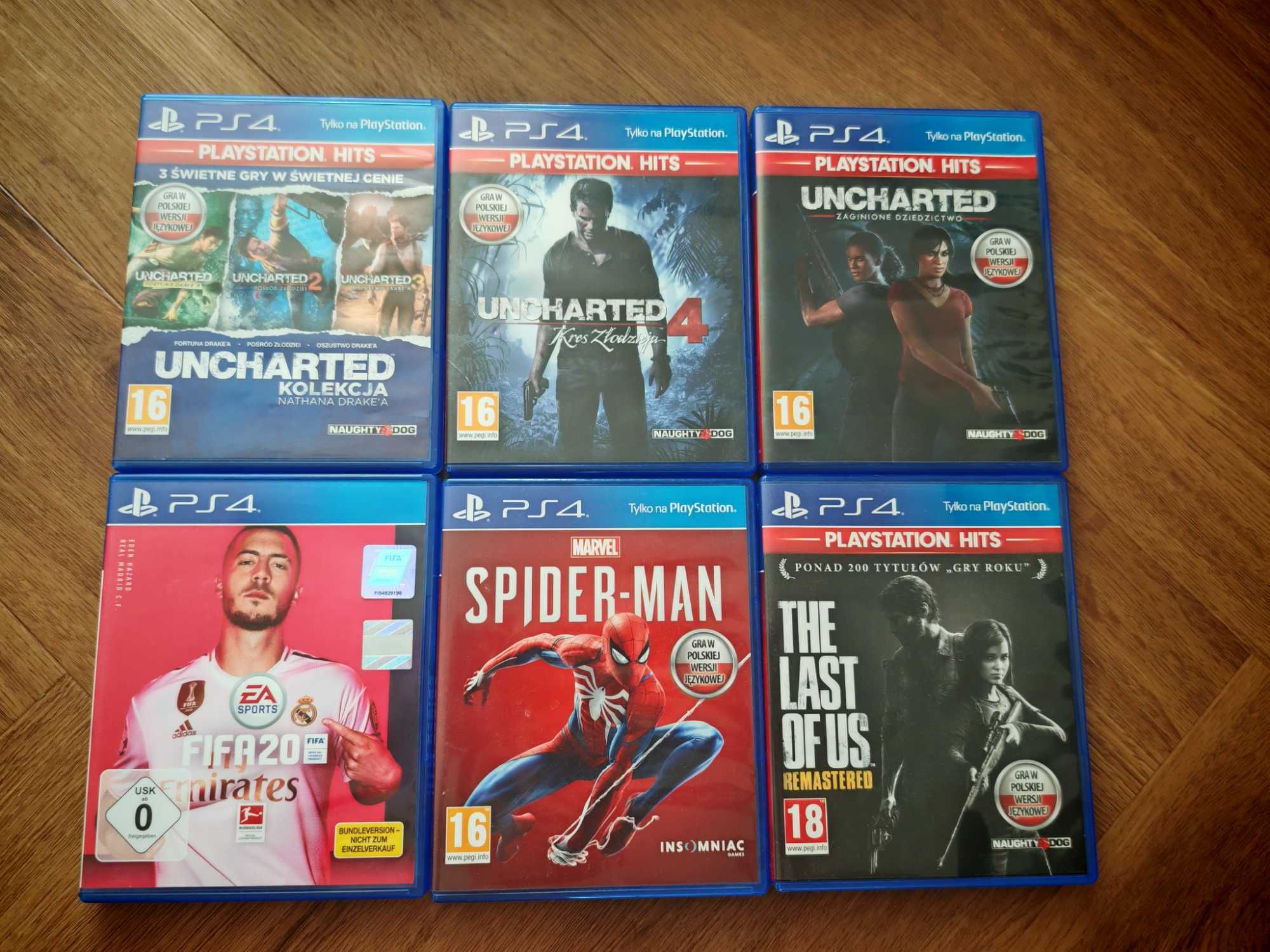 Konsola Sony PlayStation 4 pro (PS4 pro) + 6 gier + 2 pady