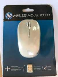Nowa mysz HP X3300 (biała) bezprzewodowa