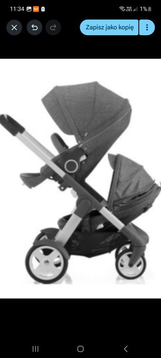 Stokke Crusi rok po roku  plus  Winter  Kit zimiwy gratis