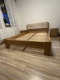 Łóżko z drewna olchowego jesionowego dębowego 140x200 160x200 180x200