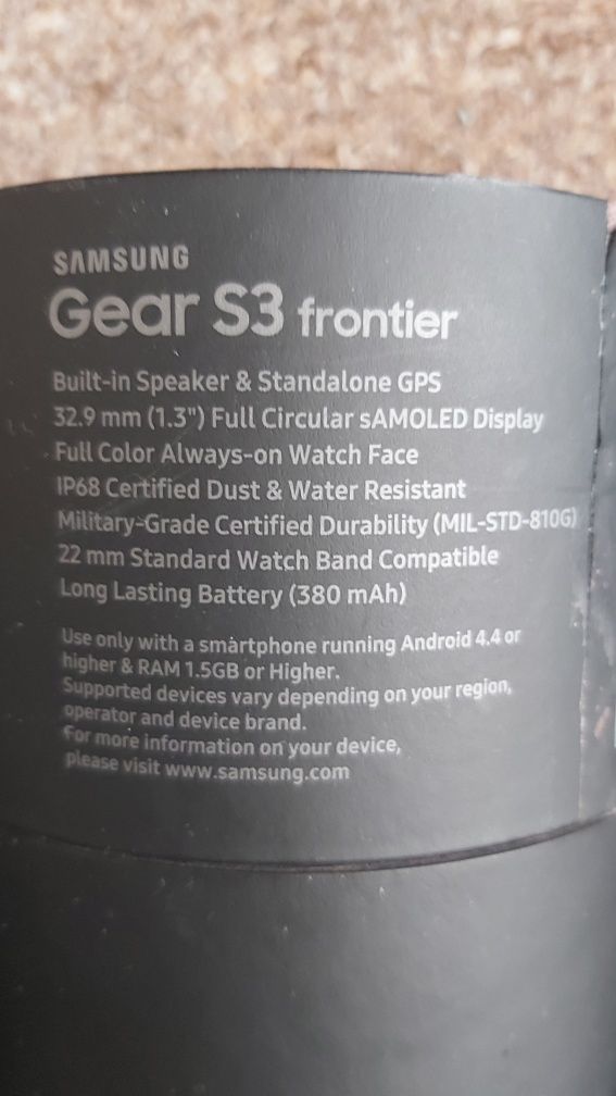 Samsung gear s3 frontier