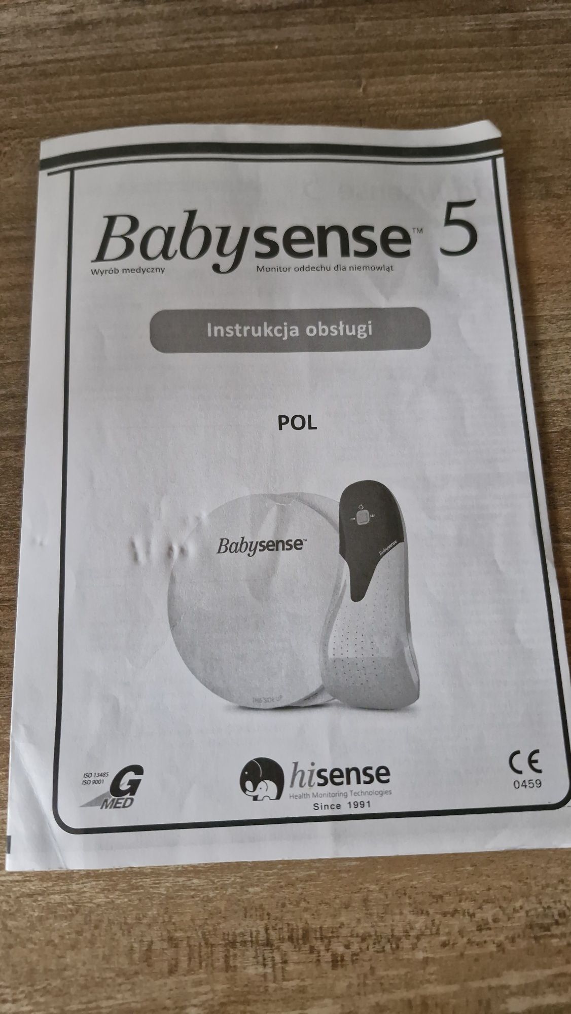 Monitor oddechu dla niemowląt-Babysense 5