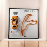 Модель CCA з Тримачем 2в1 Audi RS 5 DTM та 3D Трасою Belgian GP