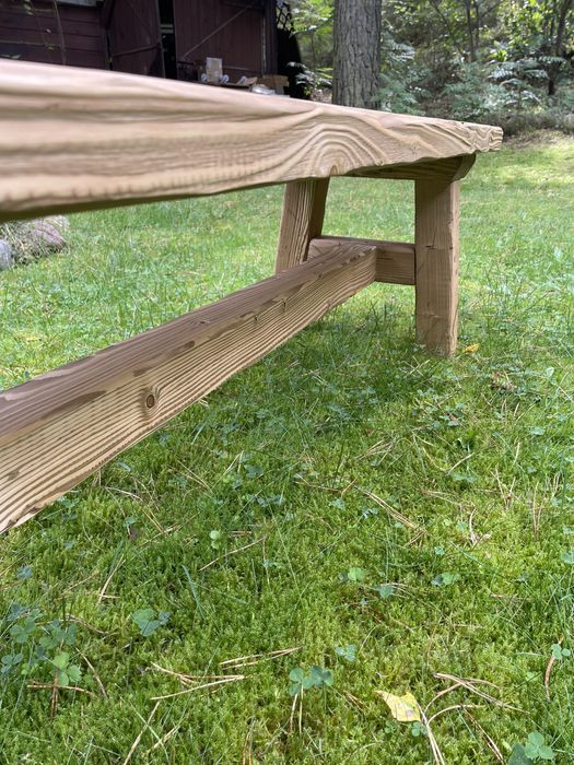 Ławka do domu, na taras, boho, farmhouse