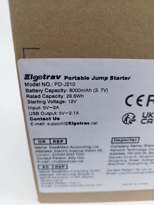 Powerbank rozruchowy 6000A 12v starter rozruchowy