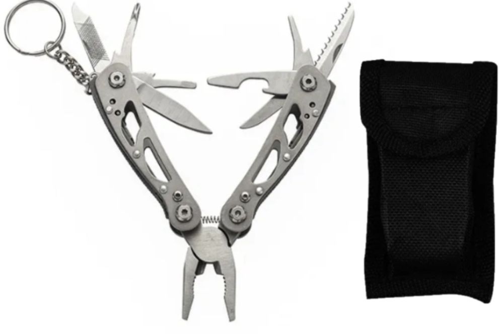 MULTITOOL Nóż Leatherman CNC mocne narzędzie wielofunkcyjne 12w1 ETUI