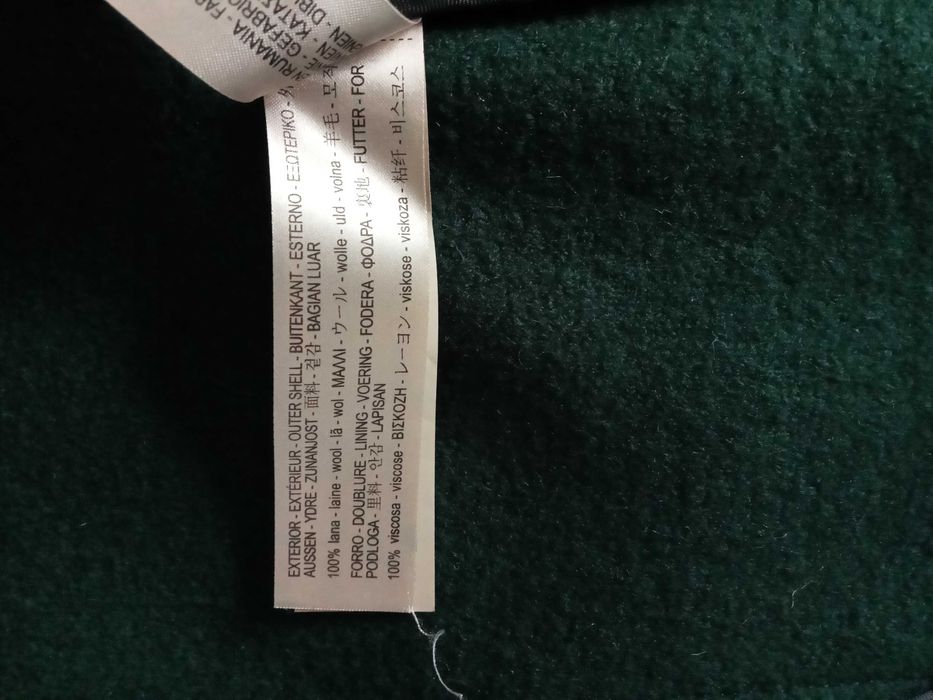 Marynarka z wełny lana cotta o kroju slim fit  Massimo Dutti r. 38