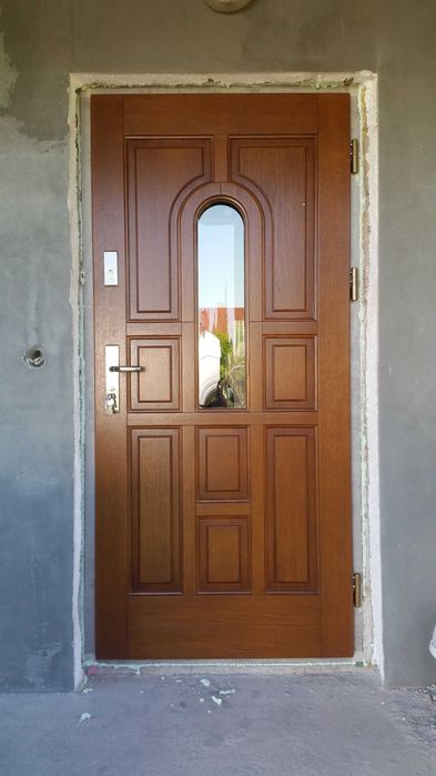 Drzwi zewnętrzne drewniane 78mm od ręki Góra kalwaria Czyste powietrze