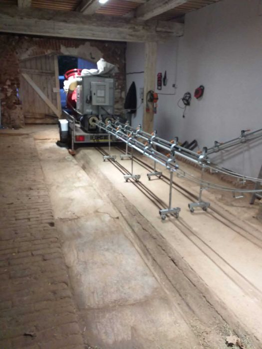 Brykieciarka - mobilny zestaw do brykietowania słomy BIOMASSER DUO-SET