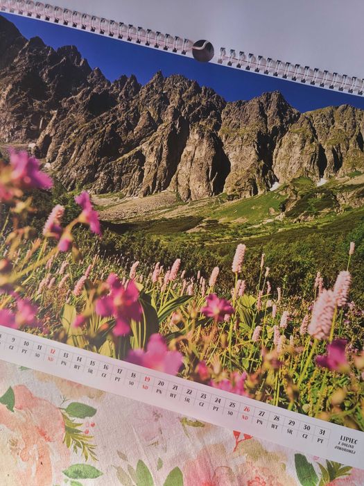 Kalendarz ścienny A3 2026 GÓRY KRAJOBRAZY autorskie zdjęcia
