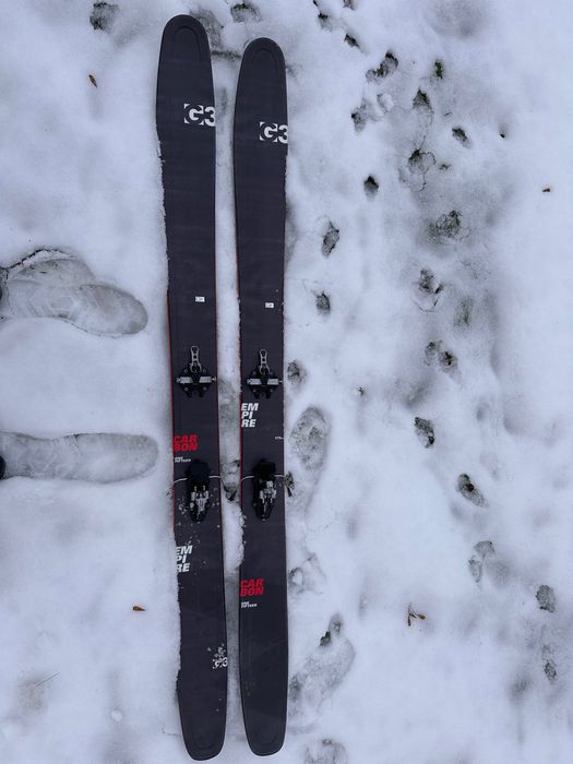Narty g3 empire carbn zestaw skitour freeride