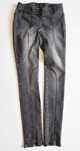 KappAhl Jeansy skinny rurki na gumie jasno- grafitowe XS/S