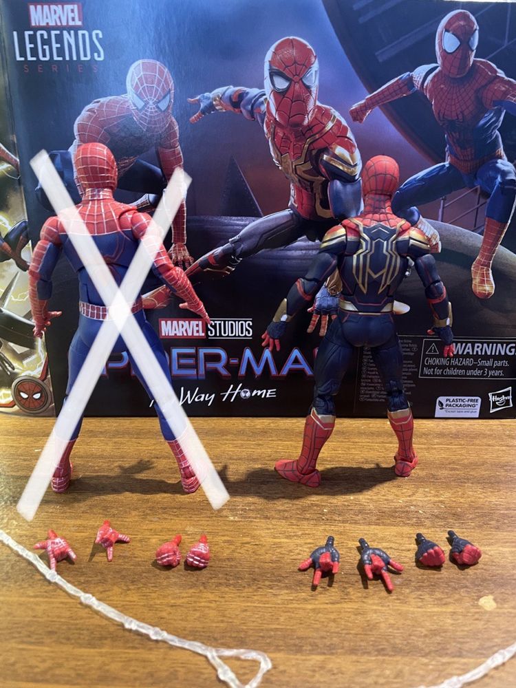 Marvel legends spider man no way home