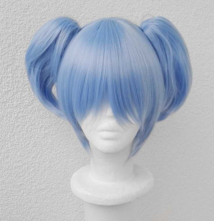 Assassination Classroom Błękitna peruka z kitkami cosplay wig Nagisa
