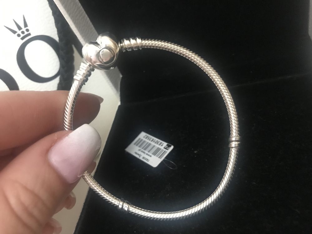 Nowa bransoletka Pandora 18,19 cm