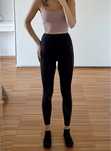 Legginsy sportowe kompresyjne z siateczka tkmaxx