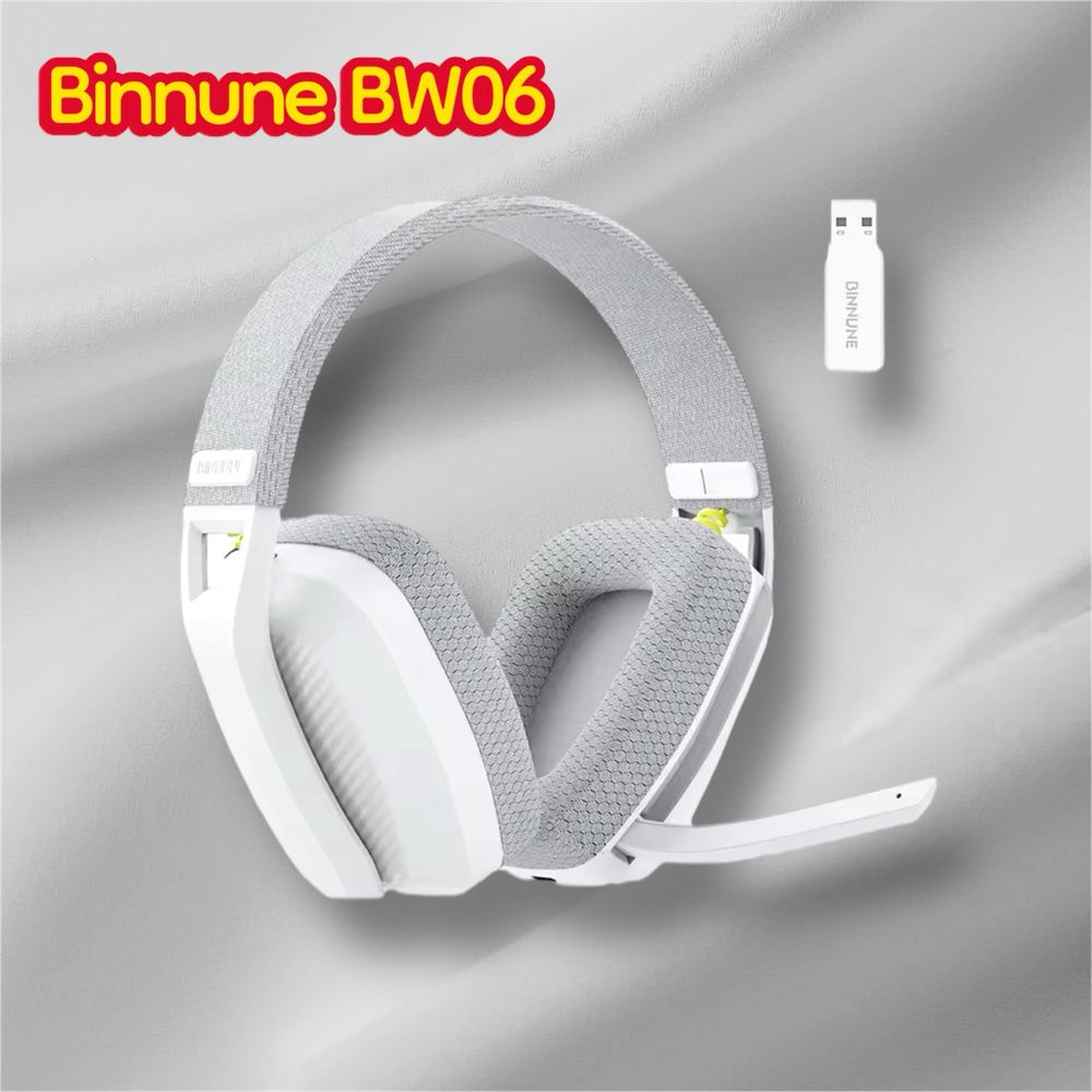 Ігрові Бездротові Навушники BINNUNE 2,4 ГГц bw06 з мікрофоном