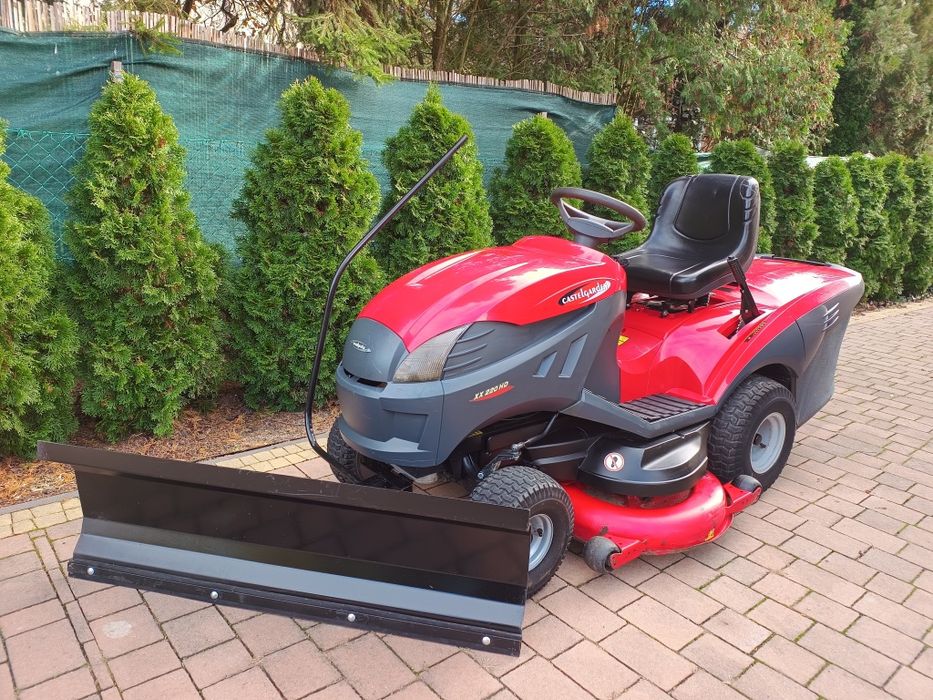 Traktorek kosiarka Castel Garden 22kM V-Twin Briggs 122cm kosa #Pług#