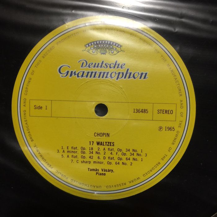 3 Discos vinil: Brahms - Chopin - Violin Concerts