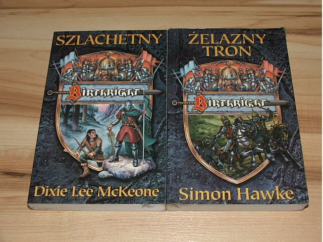 BIRTHRIGHT 1-2 Simon Hawke Dixie Lee McKeone Fantasy