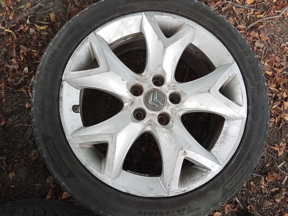 Koła alufelgi r17 citroen C5 x7 III