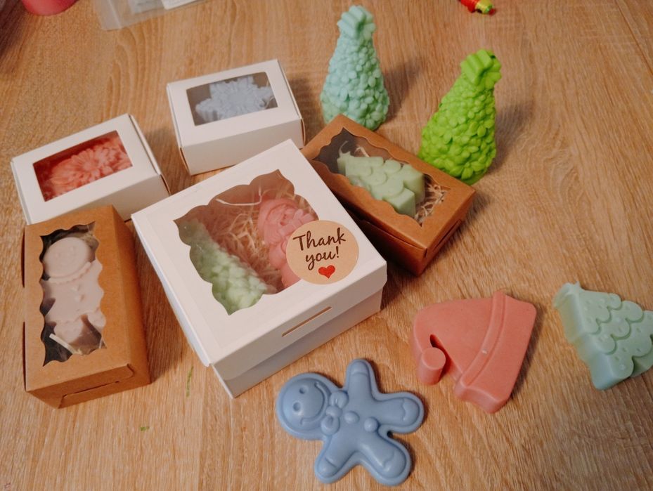 Zestaw mydełek świąteczne