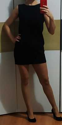 Sukienka mała czarna mini 36