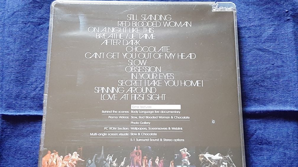 Kylie Minogue - Body Language Live - dvd