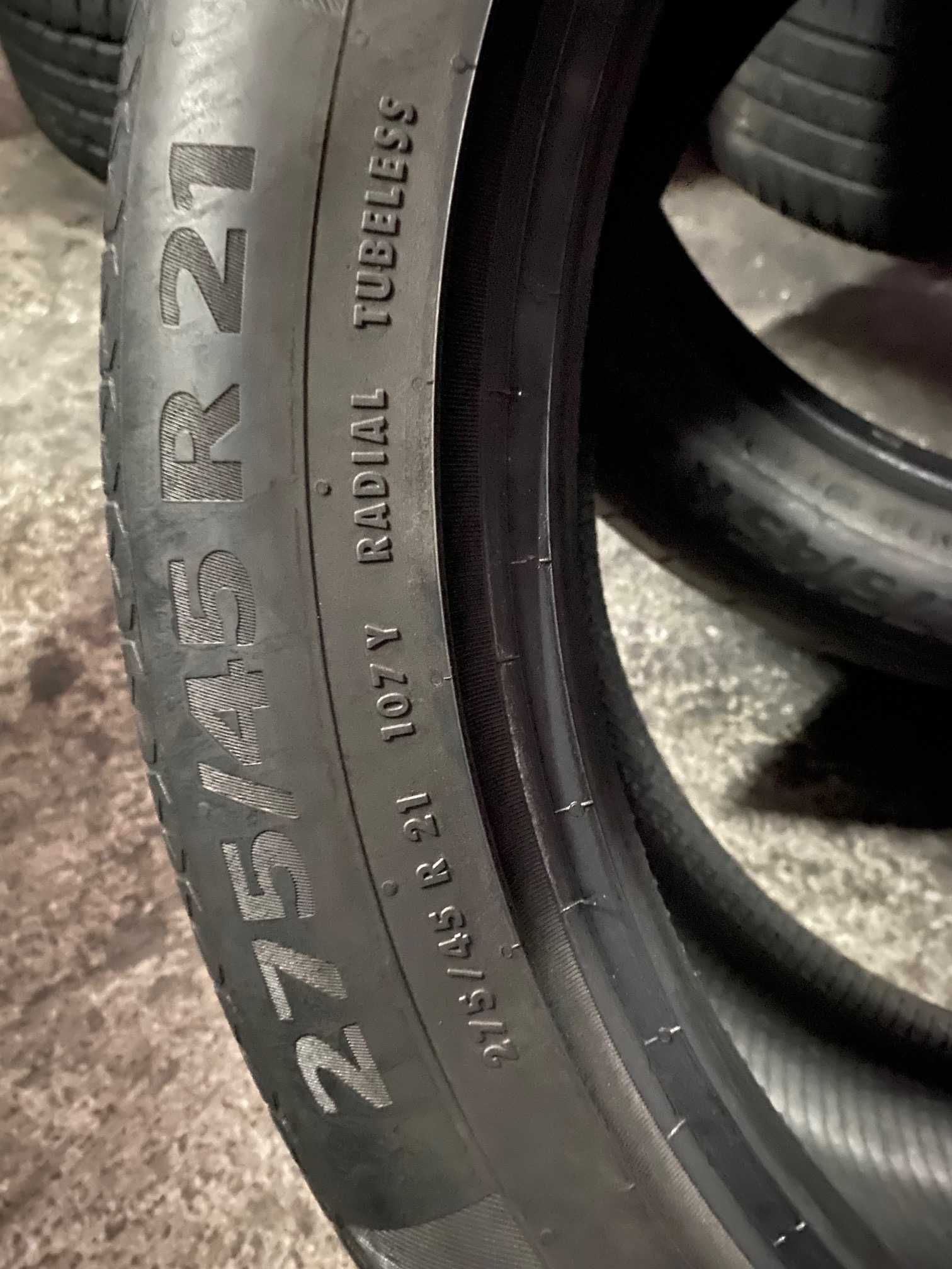 Opony letnie275/45R21CONTINENTAL2019