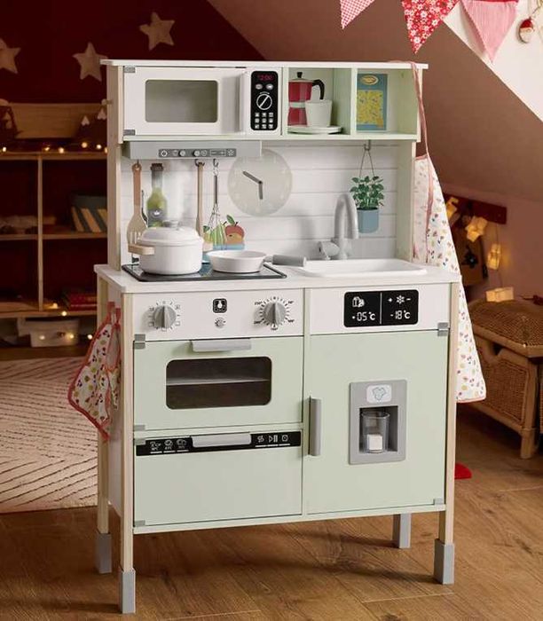 В НАЯВНОСТІ  Дитяча дерев'яна кухня lupilu