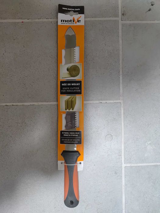 Nowe noże do cięcia wełny i styropianu
