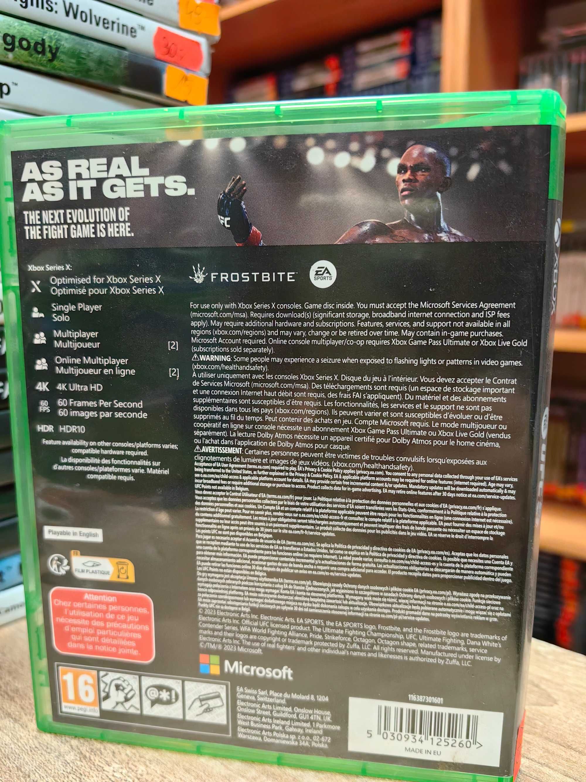 Ea Sports UFC 5 Microsoft Xbox Series X SklepRetroWWA