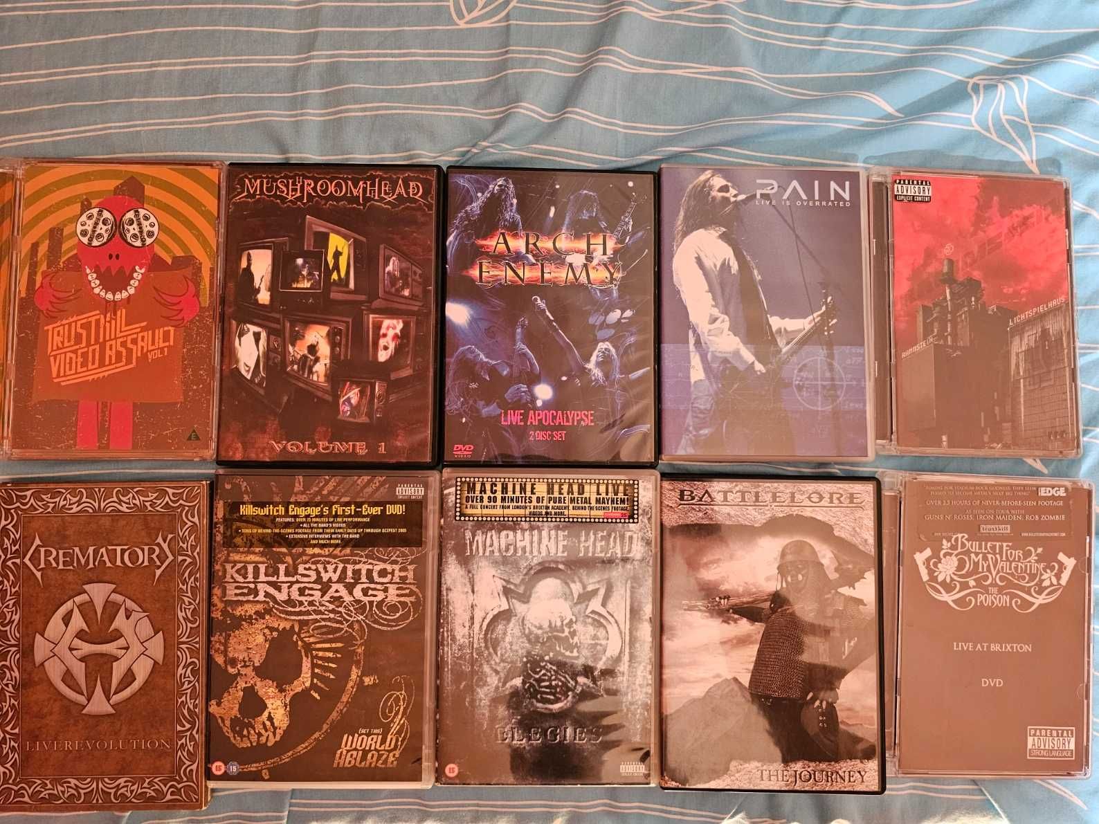 Vários DVD bandas Metal