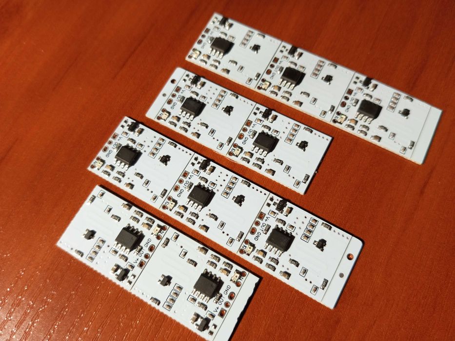 Датчик перемещения движения радиоволновый чувствительный вход 3-15в