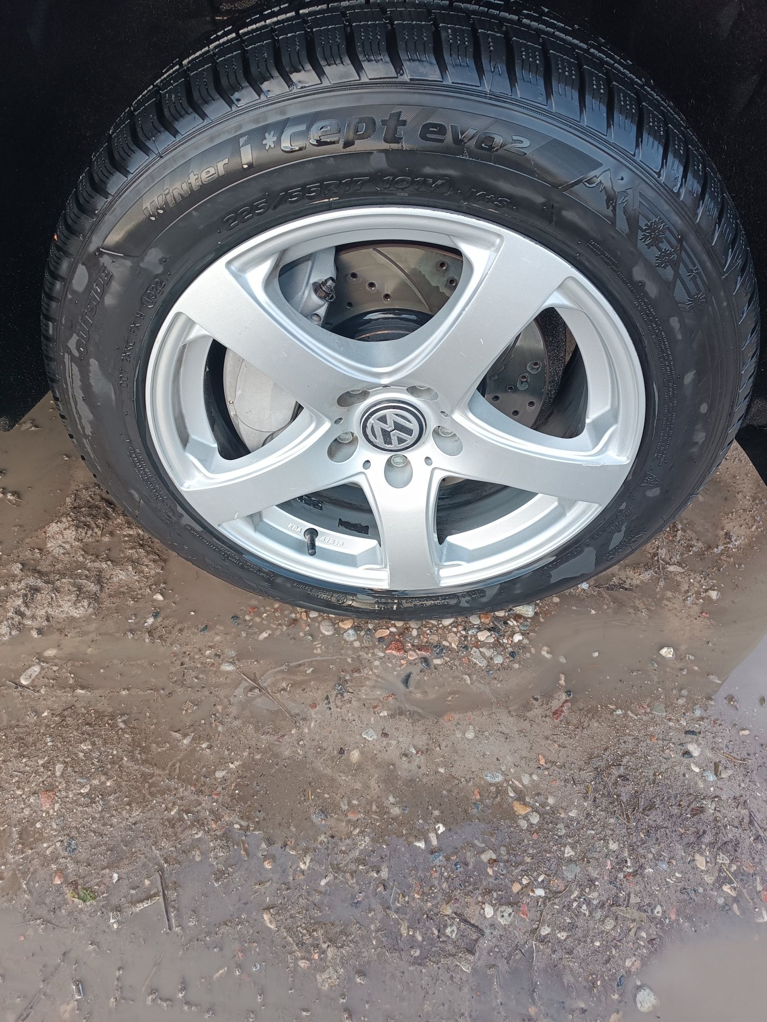 Alufelgi 17 + opony   VW
