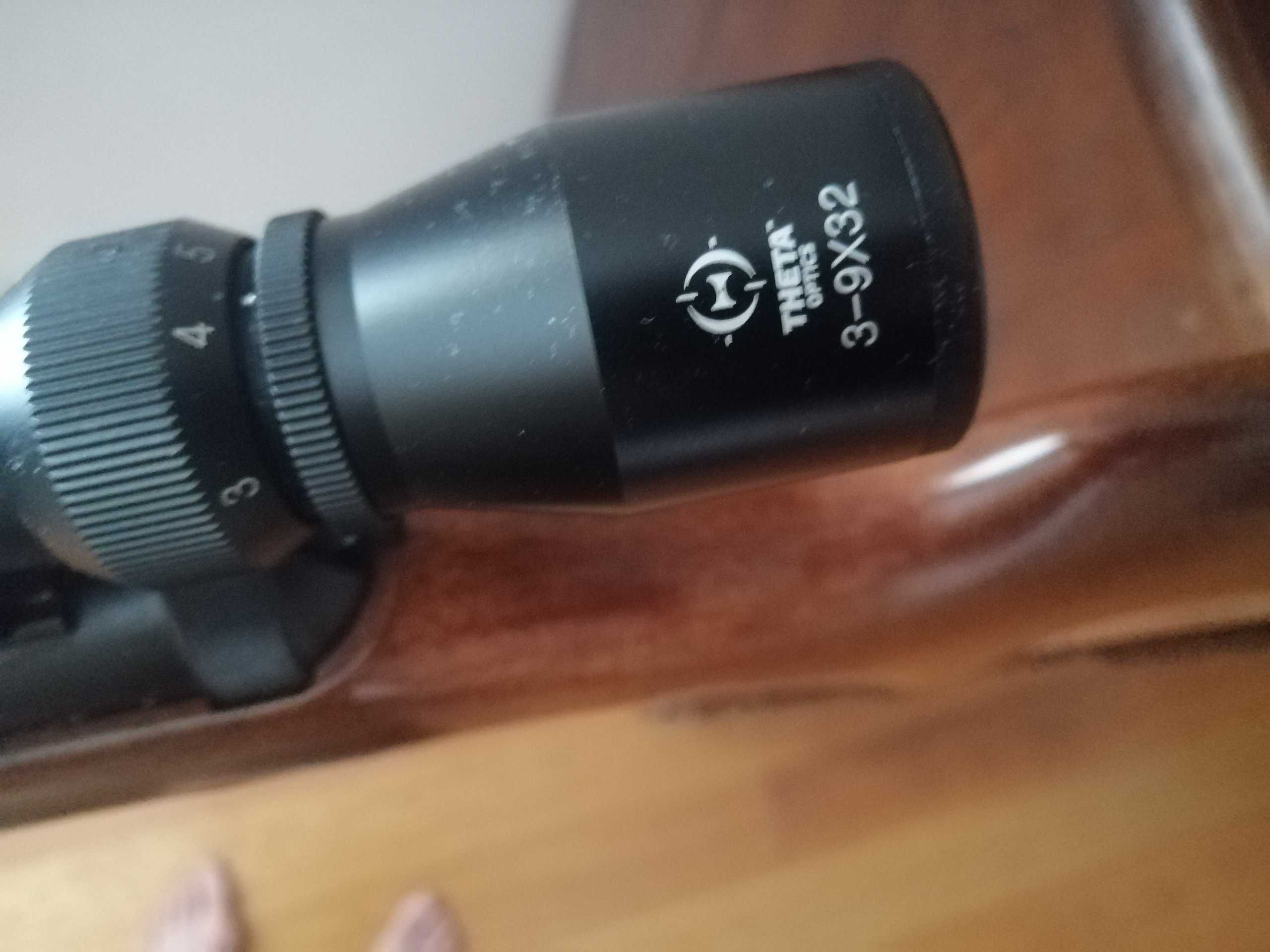Diana 350, cal4.5, c/ mira telescópica 3-9x32.