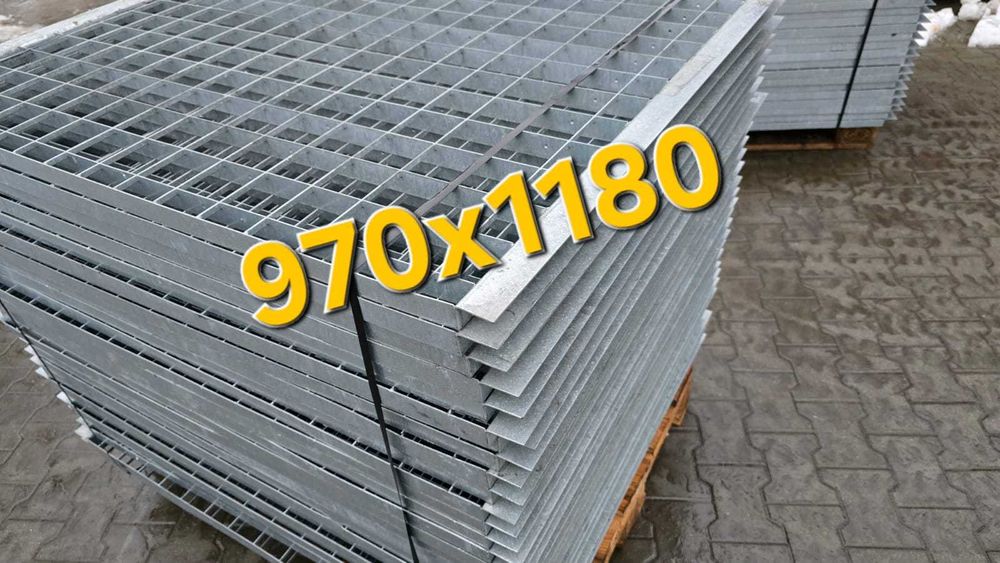 Krata wema pomostowa na schody, kanał, podjazdy, regały