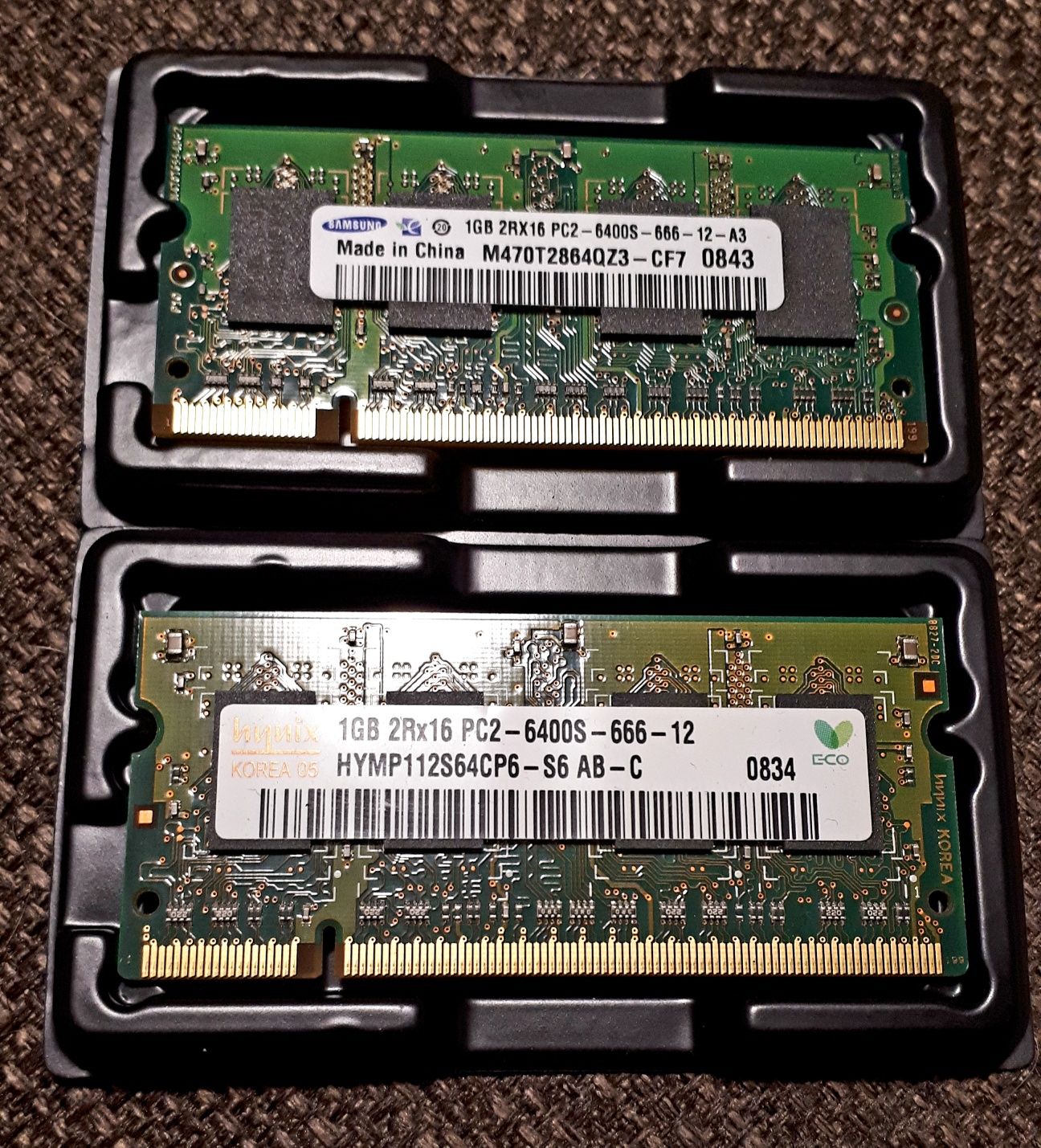 Memória Portátil RAM DDR2 2Gb (1+1)