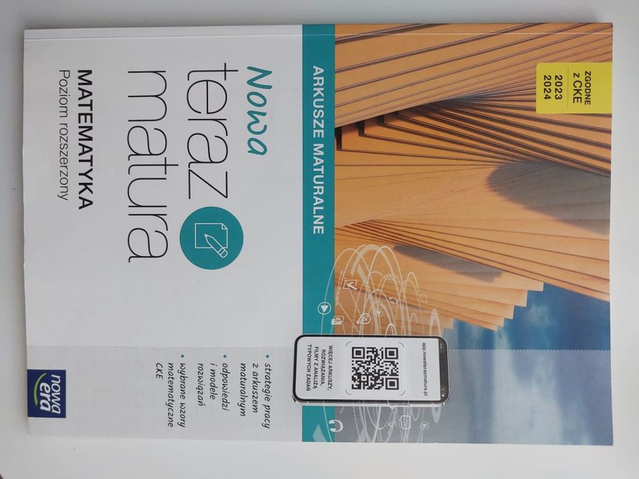 Matematyka, Poziom rozszerzony, Arkusze maturalne, Nowa teraz matura