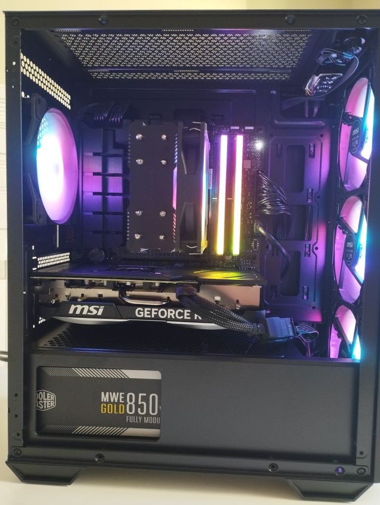 (Novo) Pc Gaming RTX 4070 Ti SUPER | 7800X3D | 32Gb RAM | 2TB SSD