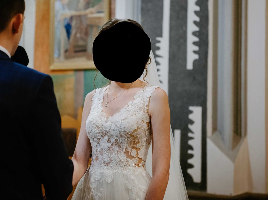 Suknia ślubna rozmiar S salon Afrodyta Rzeszów