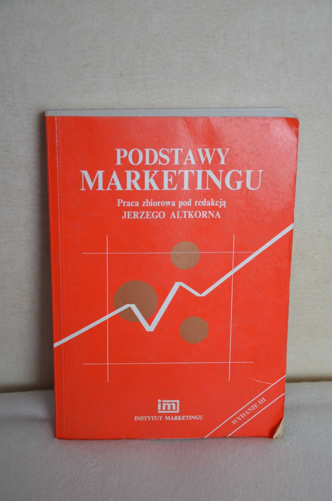 Książka "Podstawy marketingu" praca zbiorowa Jerzy Altkorn