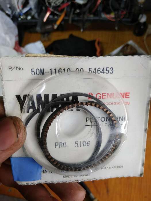 Поршни кольца  Yamaha XV250 virago