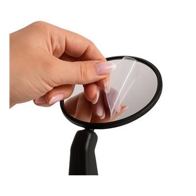 Lusterko rowerowe lewe regulowane czarne