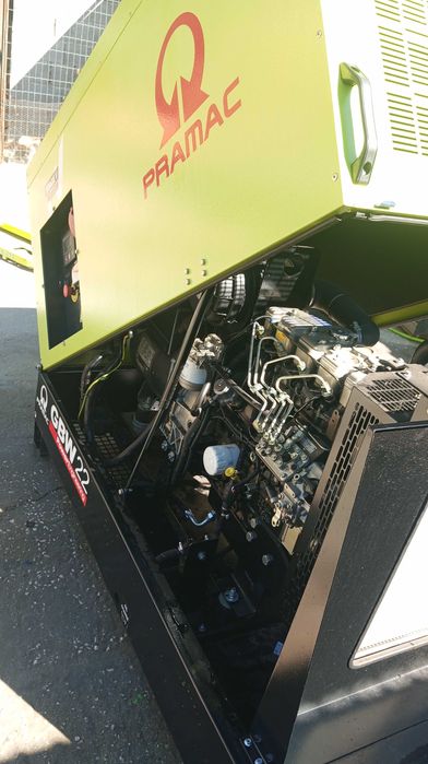 Gerador insonorizado Pramac 20 kva novo