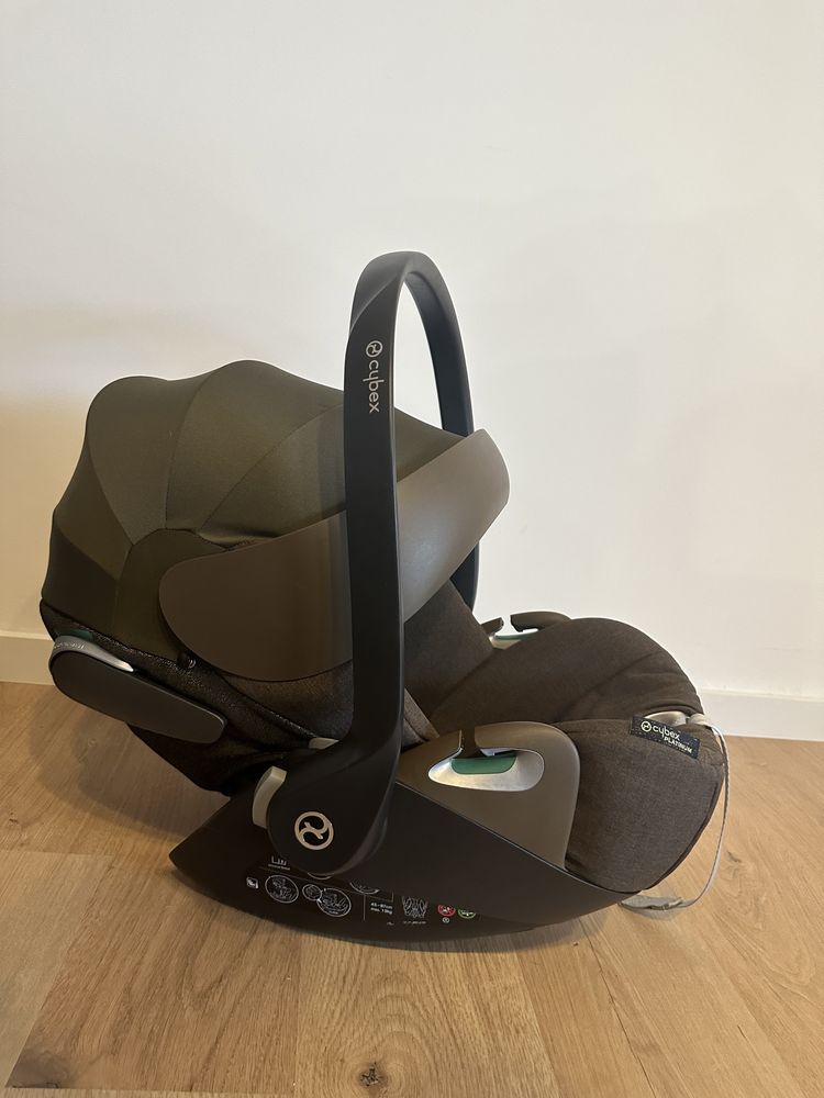 Cadeira auto “ovo” Cybex Cloud Z + base isofix rotativa