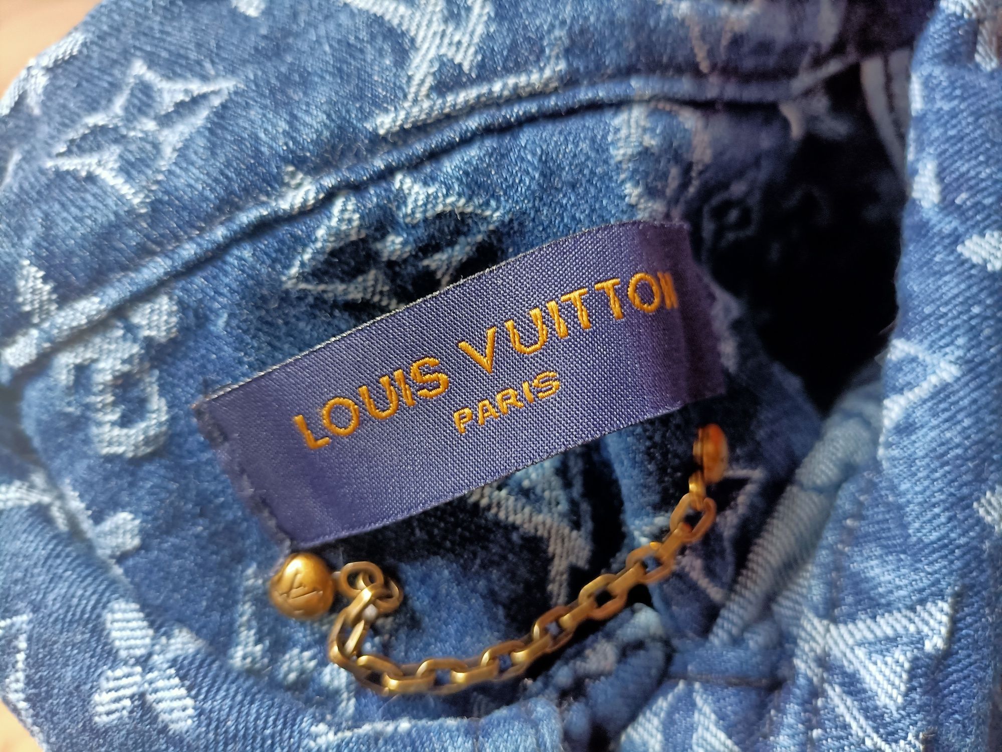 Katana jeansowa, kurtka jeansowa, lv. Supreme, Louis Vuitton outlet