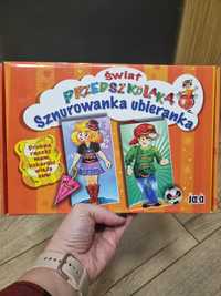 Świat przedszkolaka SZNUROWANKA - ubieranka nowa JAWA