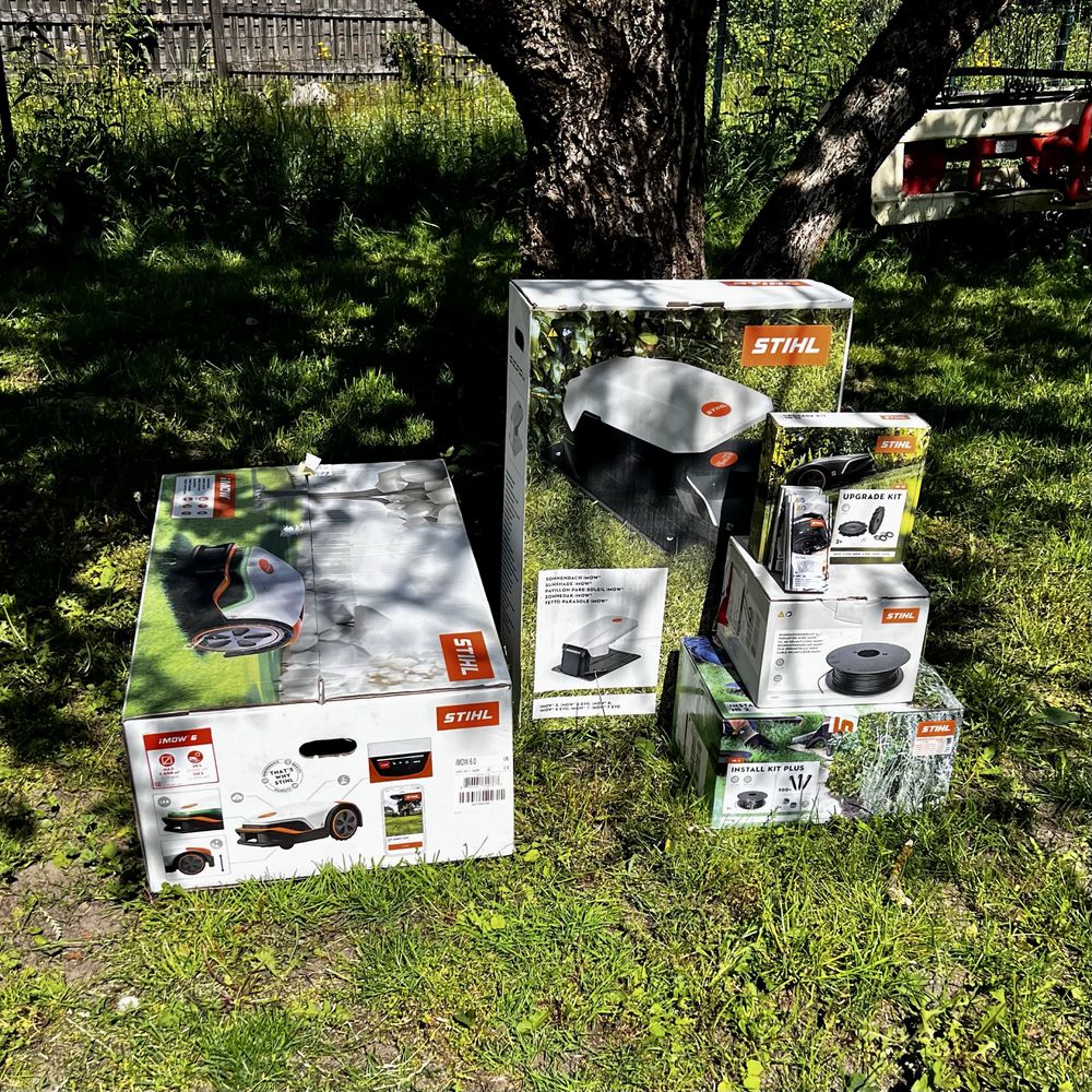 Robot koszący STIHL iMOW 6 – Nowy, komplet premium – F-VAT