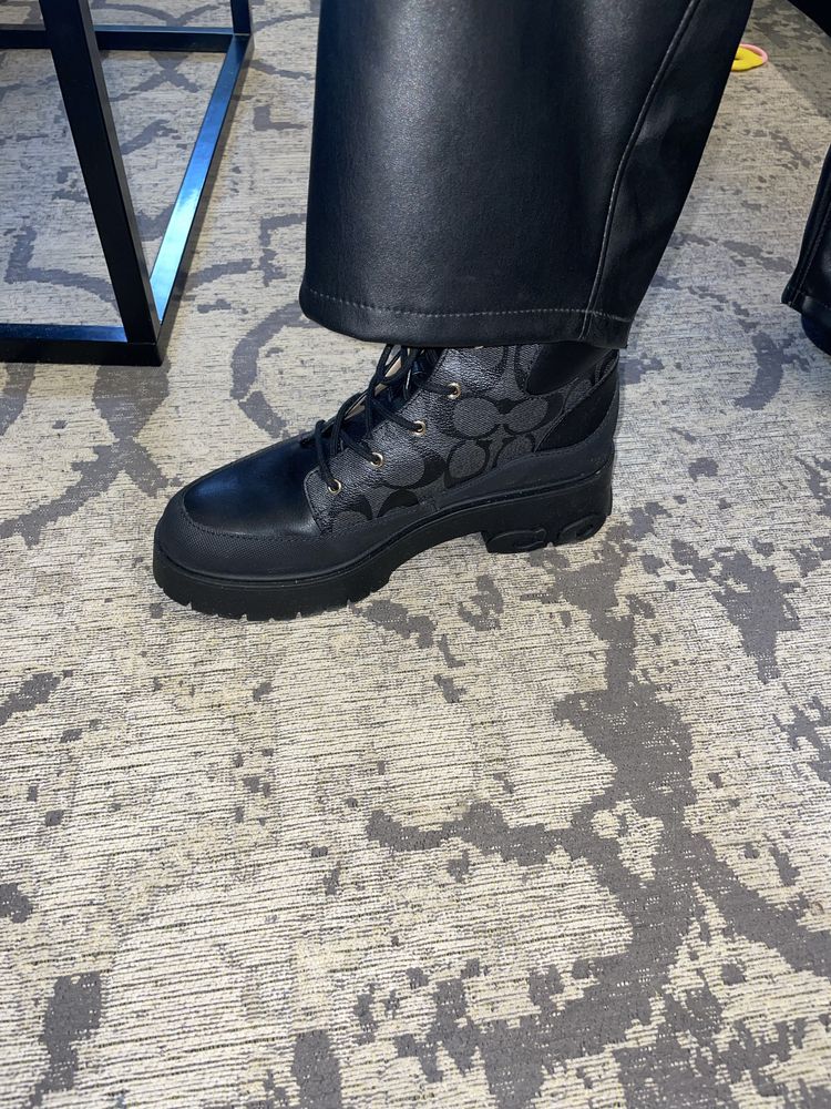 Черевики  Coach Royce Bootie In Signature Canvas